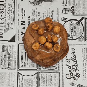 Trompe l’Œil Cookie noisette caramel - Kawacream