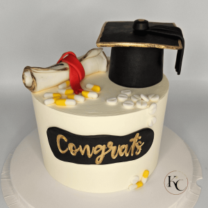 Cake design diplôme - Kawacream