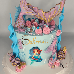 Cake design mermaid - Kawacream