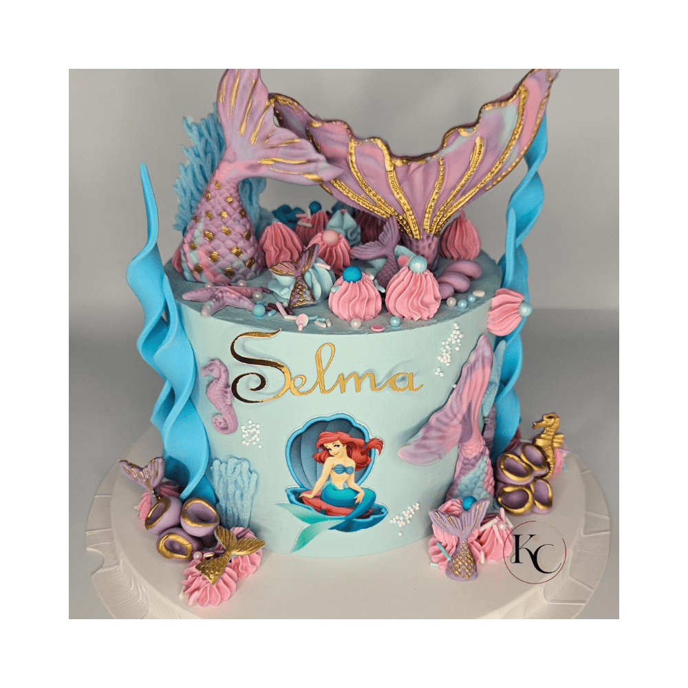 Cake design mermaid - Kawacream