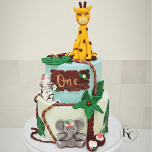 Cake design jungle - Kawacream