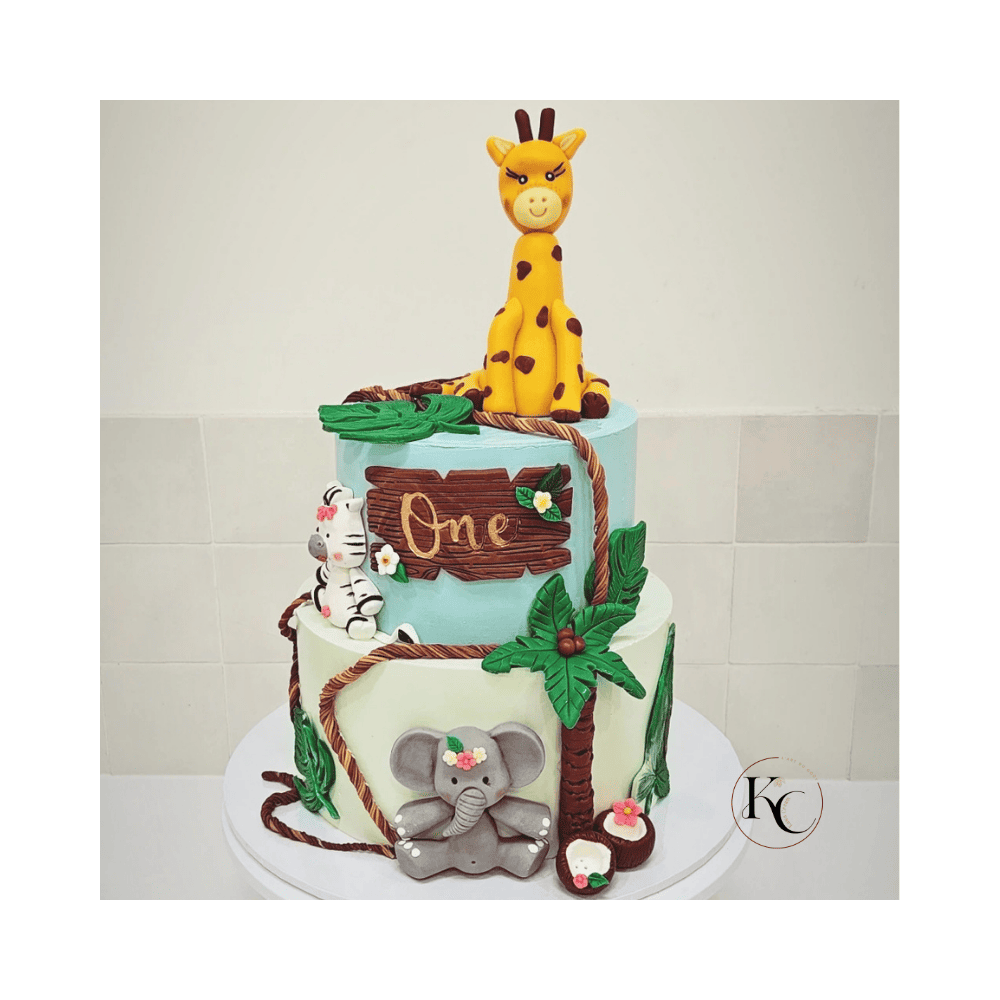 Cake design jungle - Kawacream