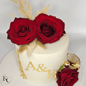 Cake design fleurs - Kawacream