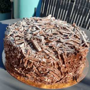 Gâteau FORET NOIR sans griottes - Kawacream