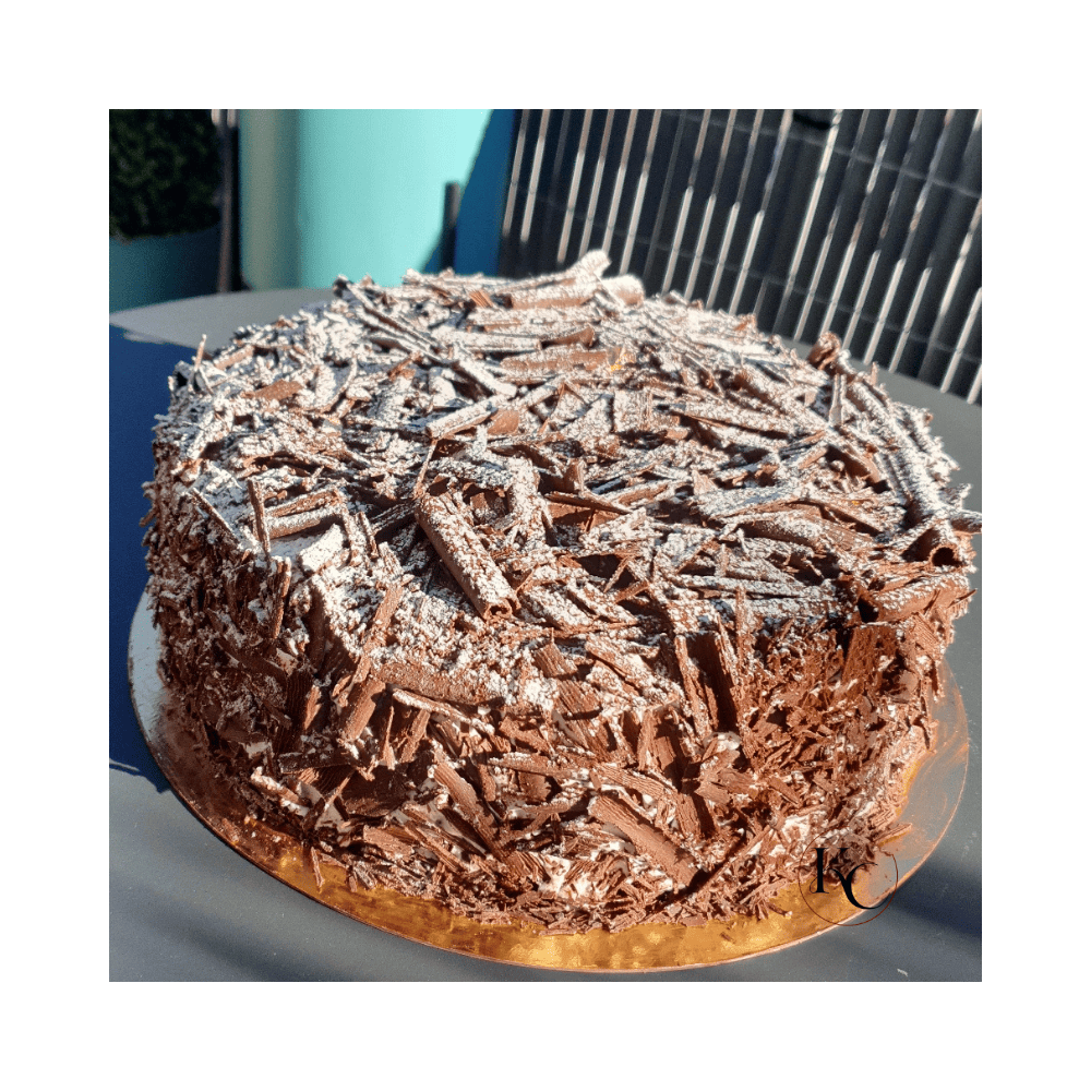 Gâteau FORET NOIR sans griottes - Kawacream