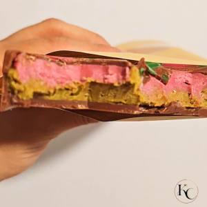 Tablette Dubaï pistache framboise - Kawacream