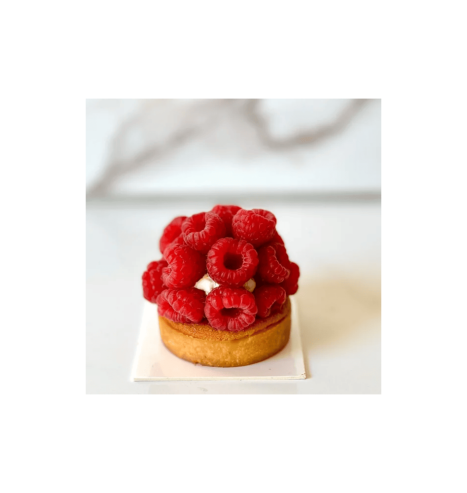 Tartelettes Pistache Framboise - Kawacream