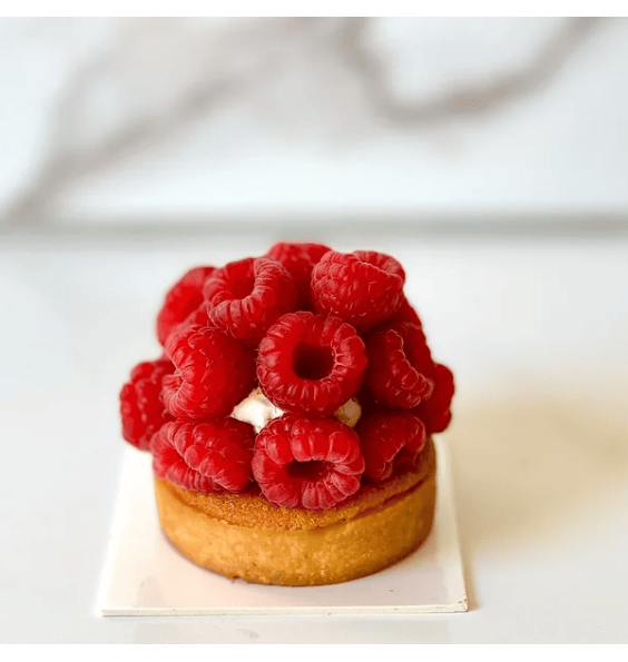 Tartelettes Pistache Framboise - Kawacream